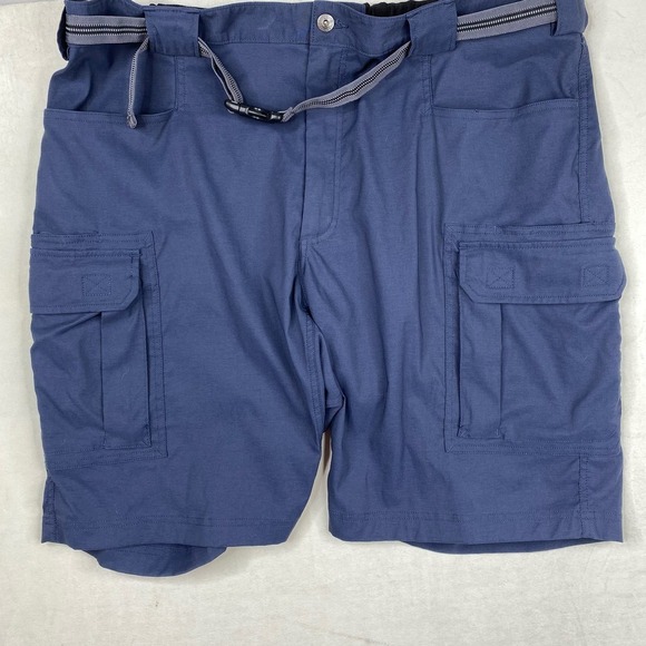 Duluth Trading Co DuluthFlex Dry on the Fly 11" Cargo Shorts Dark Blue Size 2XL - Picture 2 of 6